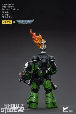 JoyToy Source 1/18 Warhammer 40K Salamanders Intercessors Sergeant Tsek'gan -model store f7bedda004
