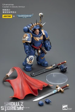 [Coming Soon] JoyToy Source 1/18 Warhammer 40K Ultramarines Captain In Gravis Armour -model store f863e0c15f