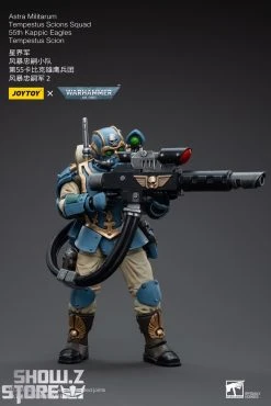 JoyToy Source 1/18 Warhammer 40K Astra Militarum Tempestus Scions Squad 55th Kappic Eagles Tempestor Scion 2 -model store f8ed189383
