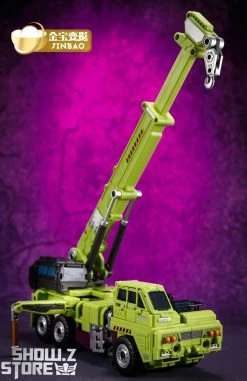 Jinbao DF03 Builder.D Devastator Green Version Set Of 6 Oversized Version -model store f92a69ce2f