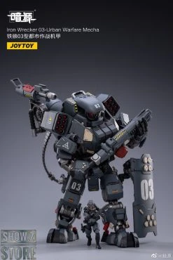 JoyToy Dark Source 1/24 Iron Wrecker 03 Urban Warfare Mecha W/ Pilot -model store f979509bc5