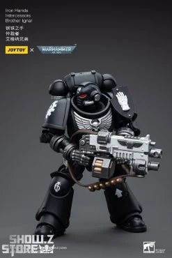 JoyToy Source 1/18 Warhammer 40K Iron Hands Intercessors Brother Ignar -model store f9ec3737d6