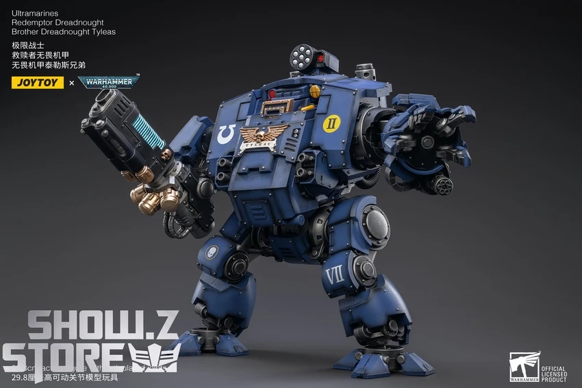 JoyToy Source 1/18 Warhammer 40K Ultramarines Redemptor Dreadnought Brother Tyleas 7 JoyToy Source 1/18 Warhammer 40K Ultramarines Redemptor Dreadnought Brother Tyleas - Image 5