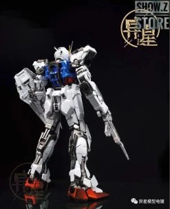 [SZ Custom] Bandai Custom PG GAT-X105 Perfect Strike Gundam W/ Custom Electroplated Chrome Painting -model store fa7a02b85f