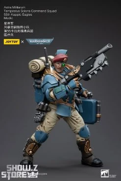 JoyToy Source 1/18 Warhammer 40K Astra Militarum Tempestus Scions Command Squad 55th Kappic Eagles Medic -model store fa85bafe47