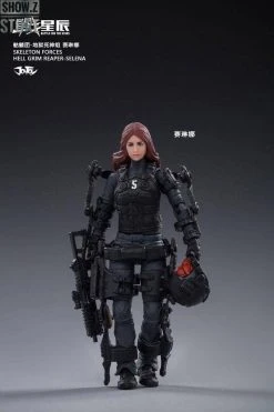 JoyToy Source 1/18 Hardcore Coldplay Skeleton Forces Hell Grim Reaper & Selena Set Of 4 -model store faa8fcd6fe