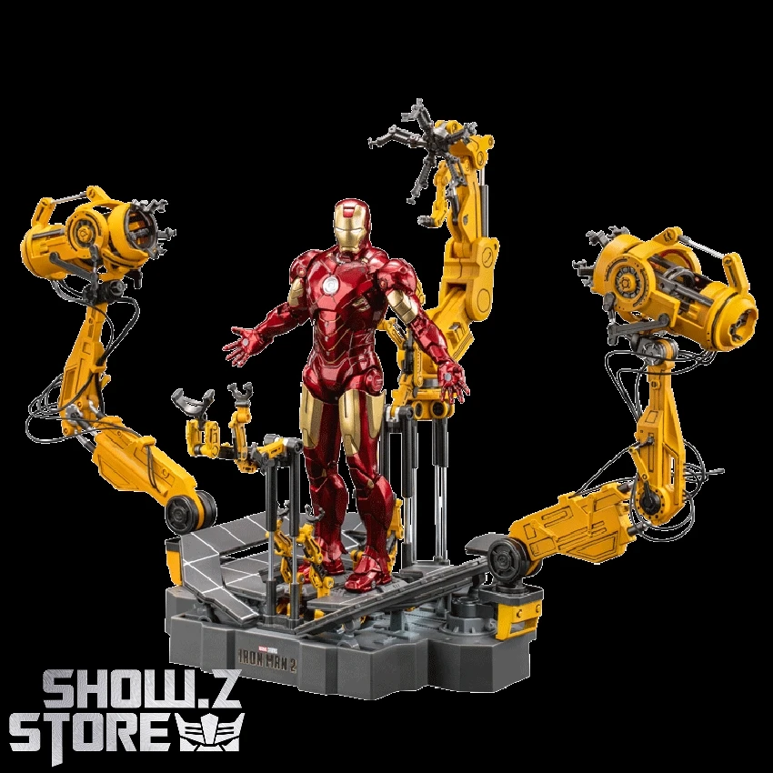 ZT Toys 1/10 Iron Man Mark 4 W/ Suit-Up Gantry Action Figure Set 4 ZT Toys 1/10 Iron Man Mark 4 W/ Suit-Up Gantry Action Figure Set - Image 2