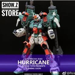Poison Toys GAT-X103 Hurricane Buster Gundam 1/72 -model store fc15fb8fe1