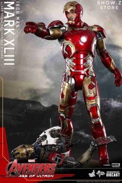 Hot Toys HT 1/6 Iron Man Mark XLIII MK43 MMS278D09 Avengers: Age Of Ultron Collectible Figure -model store fc2e4cc8fc
