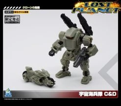 MechFansToys Lost Planet Powered-suit DA08C & DA09D Diaclone -model store fd89928358