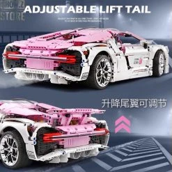 Lin07 Block 007 1/10 Bugatti Chiron Pink Version 24 Lin07 Block 007 1/10 Bugatti Chiron Pink Version -model store fe93f84e40
