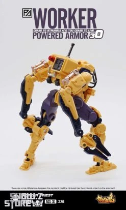 Forging Soul 1/60 AGS-30 Powered Armor Series Worker Priest Yellow Version -model store fed0275ee4