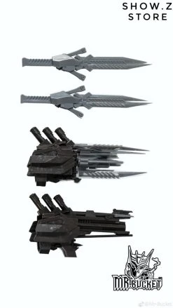 Mr-Bucket MR-02 Weapons Upgrade Kit Unique Toys UT R-01 Peru Kill AOE Lockdown -model store ff8364b06d