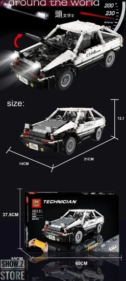 Super 18K MOC Initial D The AE86 10 Super 18K MOC Initial D The AE86 -model store ffbced1477